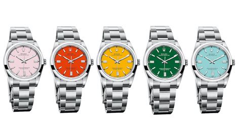 oyster perpetual rolex colors|rolex oyster perpetual 2020 price.